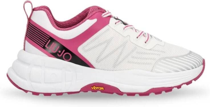 Liu Jo Synthetische Sneakers voor Dames met 6cm Hakken White Dames