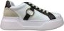 Liu Jo Mesh Sneakers met Contrasterende Logoinzetstukken White Dames - Thumbnail 2