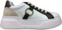 Liu Jo Mesh Sneakers met Contrasterende Logoinzetstukken White Dames - Thumbnail 3