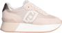 Liu Jo Beige Logo Sneakers met Suède en Mesh Panelen Beige Dames - Thumbnail 25