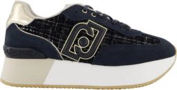LIU JO Lage Sneakers Dames Dreamy 02 Suède Blauw