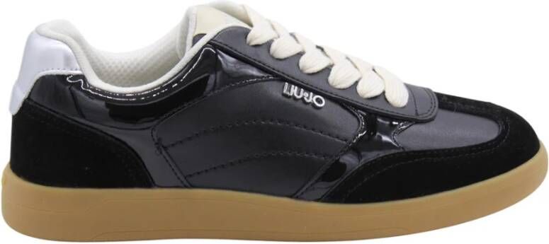 Liu Jo Zwarte platte sneakers Stella Black Dames - Foto 20