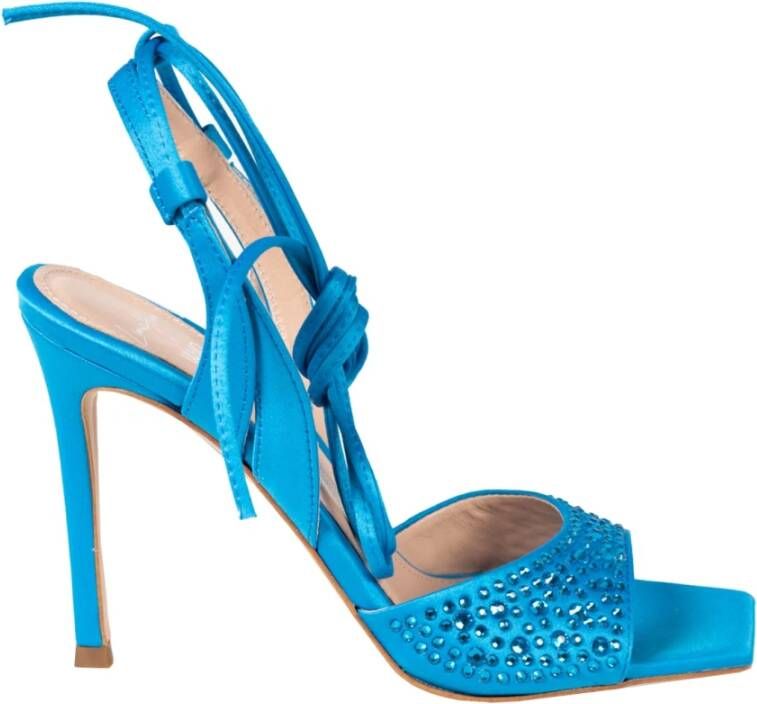 Liu Jo Elegante Enkelband Pumps Blue Dames