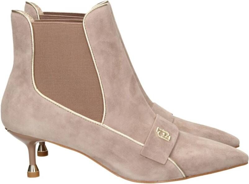 Liu Jo Enkellaars in Kid Suede Metaal - Foto 2