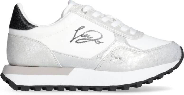 Liu Jo Evelyn Sneakers Wit Stof Synthetisch