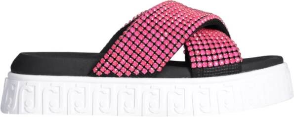 Liu Jo Fluo Roze Sandalen voor Vrouwen Pink Dames