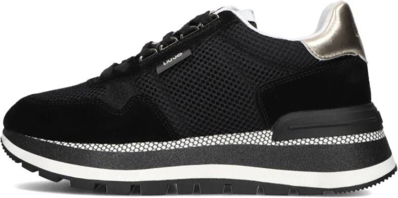 Liu Jo Geweldige 10 Lage Sneakers Black Dames