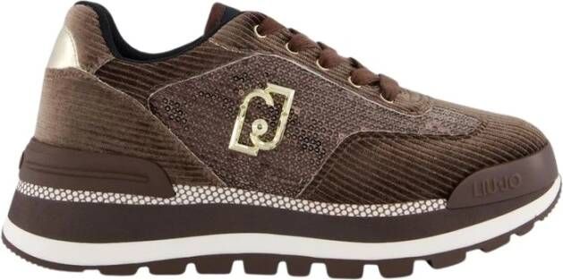 Liu Jo Geweldige Sneaker Bruin Damesstijl