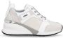 Liu Jo Dames Glitter Sneakers met Synthetisch en Leren Bovenwerk White Dames - Thumbnail 2
