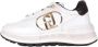 Liu Jo Witte Sneakers Geweldig 20 Spreading Tumbled SP White Dames - Thumbnail 10