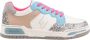 Liu Jo Glam Glitter Sneakers Glanzende Synthetisch Leren Sneakers White - Thumbnail 1