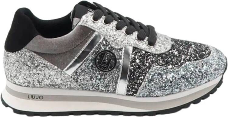 Liu Jo Glitter Zilver Hardloopschoenen Grijs Dames