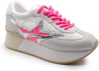 Liu Jo Grijze en witte Dreamy 03 schoenen Multicolor Dames