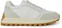 Liu Jo Heren sneakers in wit leer suède White Heren - Thumbnail 6