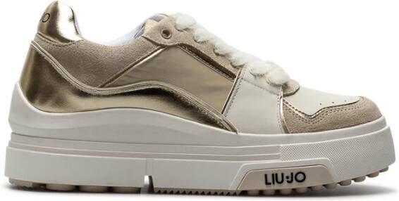 Liu Jo Hoogwaardige Sneakers Nieuwste toevoeging aan de collectie Beige Dames - Foto 14