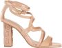 Liu Jo Verhoog Stijl met Hoge Hak Sandalen Beige Dames - Thumbnail 1