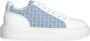 Liu Jo High Sole Sneakers Monogram Jacquard Denim - Thumbnail 1