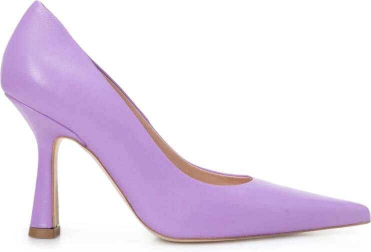 Liu Jo Italiaanse leren schoenen Purple Dames