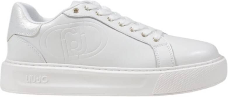 Liu Jo Lace-up sneakers met leer en rubberen zool