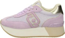 Liu Jo Paarse Suède Lage Dreamy 02 Sneakers Multicolor Dames