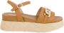 Liu Jo Leren Sandaal Brown Dames - Thumbnail 1
