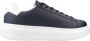 Liu Jo Leren Sneaker voor Stijlvolle Look Blue Heren - Thumbnail 2