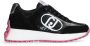 Liu Jo Leren sneakers met hoge zool - Thumbnail 1
