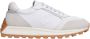 Liu Jo Heren sneakers in wit leer suède White Heren - Thumbnail 2