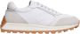 Liu Jo Heren sneakers in wit leer suède White Heren - Thumbnail 5