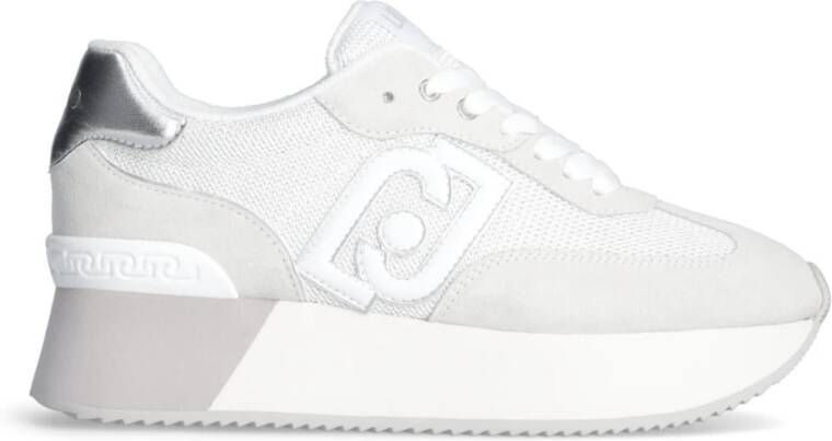Liu Jo Leren Suède Mesh Sneakers