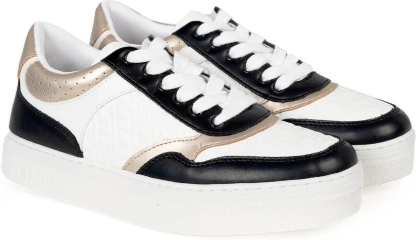 Liu Jo Metallic Sneakers met Aangepaste Binnenzool White Dames