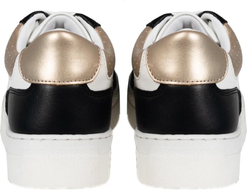 Liu Jo Metallic Sneakers met Aangepaste Binnenzool White Dames - Foto 3