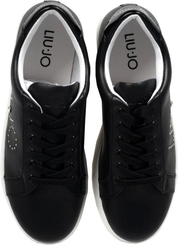 Liu Jo Sprankelende Sneakers met Uniek Ontwerp Black Dames - Foto 3