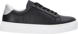 Liu Jo Zwarte Sneaker Alicia 508 Zilveren Detail