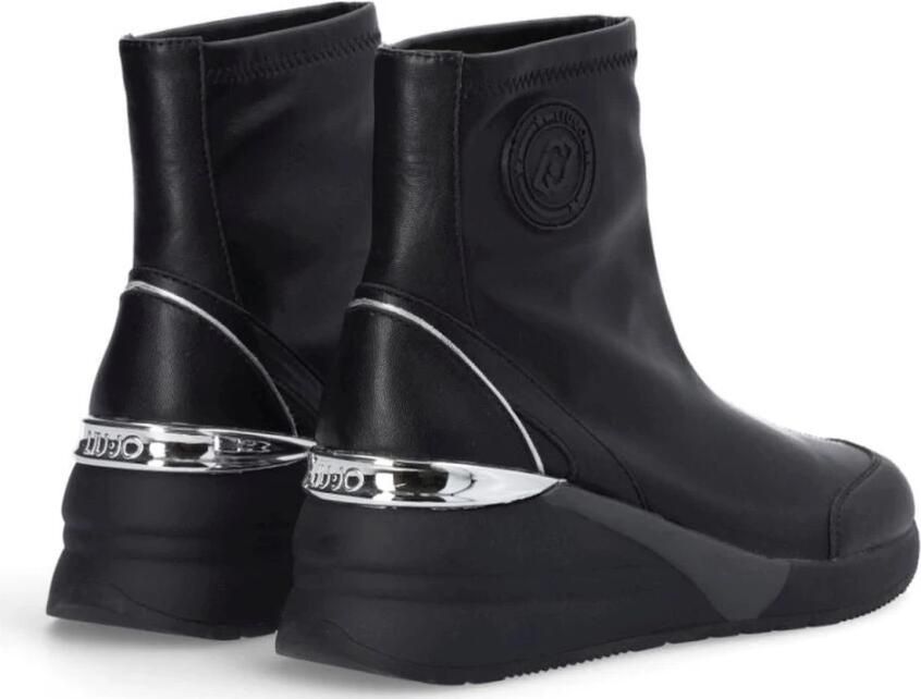 Liu Jo Alyssa 06 Mid Sneaker Laars Zwart Dames - Foto 2