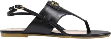 Liu Jo Ankle Strap Leather Sandals