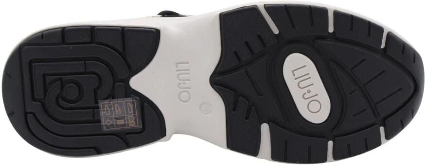 Liu Jo Zwarte platte sneakers Stella Black Dames - Foto 11