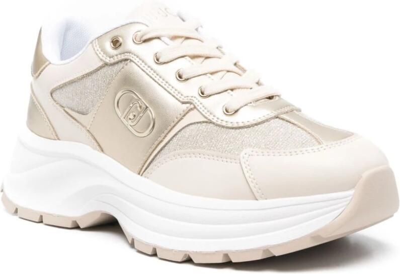 Liu Jo Beige Sneakers Stijlvol Comfortabel Casual Uitjes - Foto 5