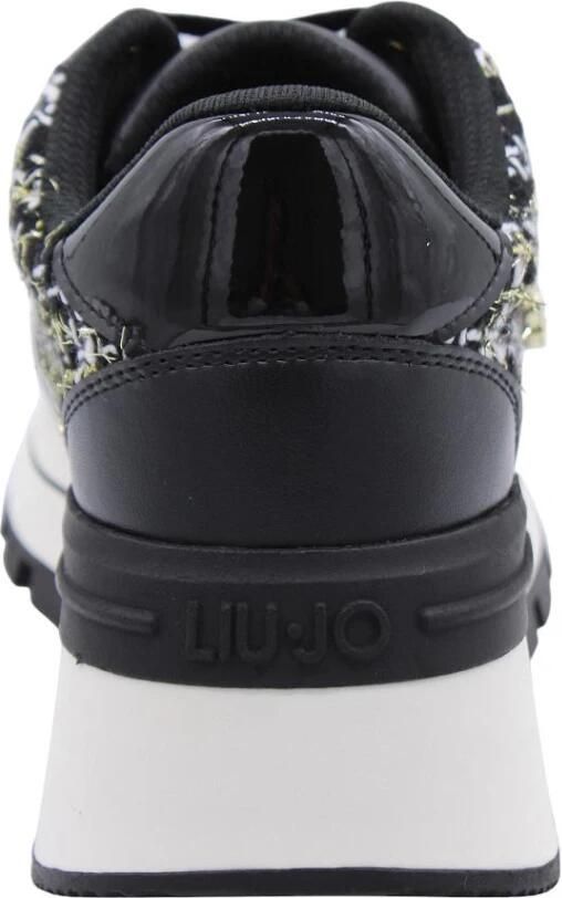 Liu Jo Zwarte platte sneakers Stella Black Dames - Foto 13