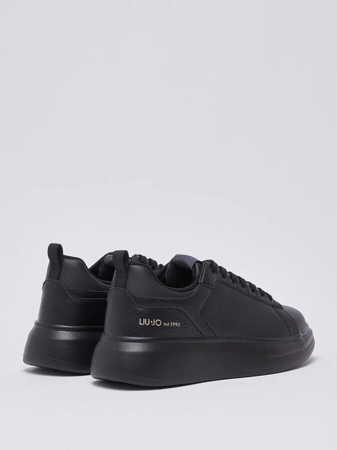 Liu Jo Leather Platform Sneakers - Foto 4