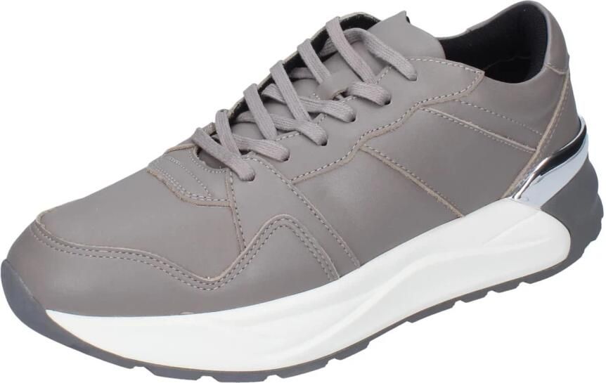 Liu Jo Leren Heren Sneakers Gray Heren - Foto 2