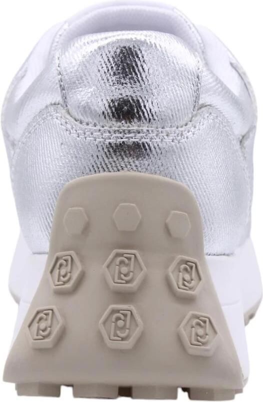 Liu Jo Zilveren Eco-Leren Sneakers Lolo 18 - Foto 7