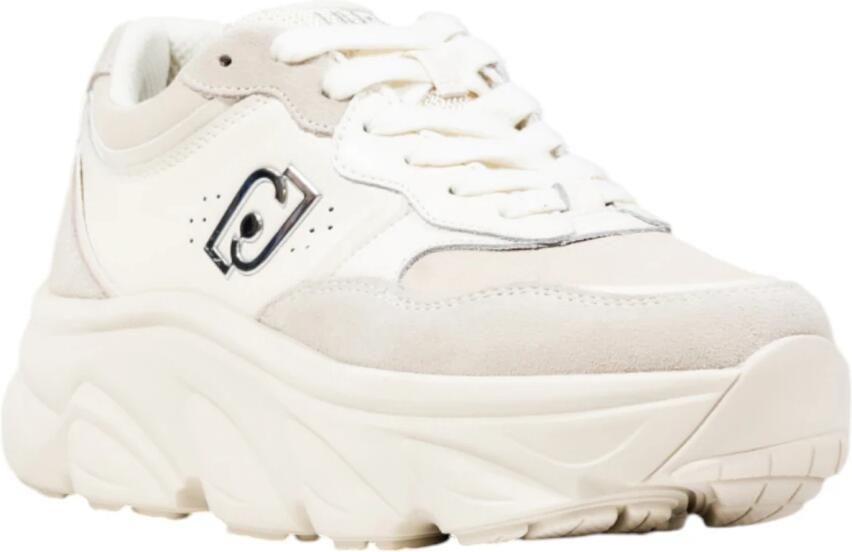 Liu Jo Slip-On Sporty Faux Leather Sneakers Wo White - Foto 4