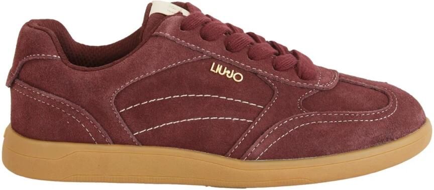 Liu Jo Amazing 25 leren sneakers bordeaux - Foto 5