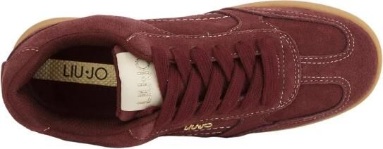 Liu Jo Amazing 25 leren sneakers bordeaux - Foto 6