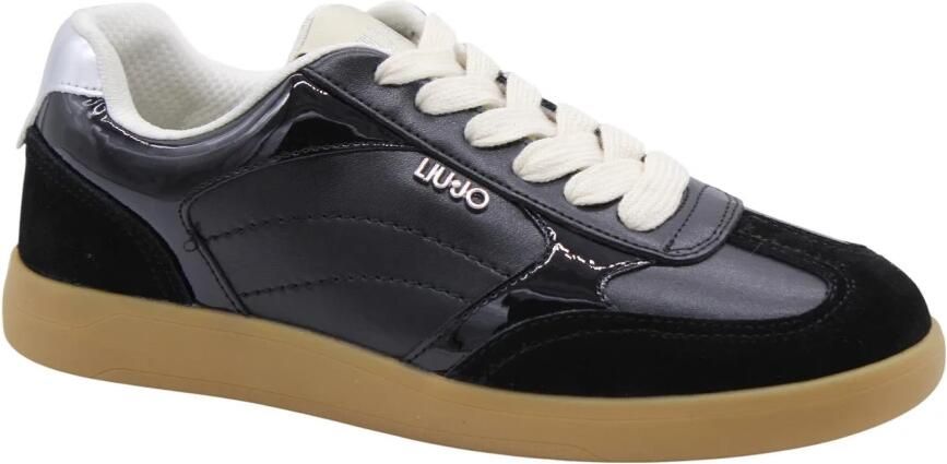 Liu Jo Zwarte platte sneakers Stella Black Dames - Foto 9