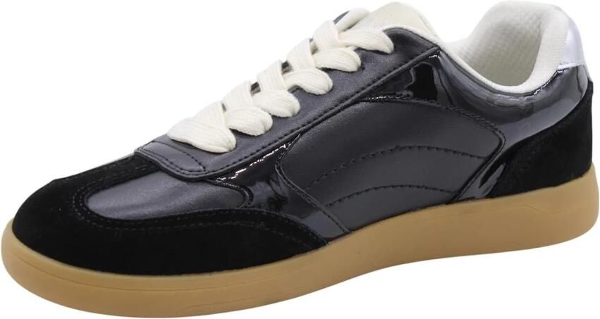 Liu Jo Zwarte platte sneakers Stella Black Dames - Foto 8