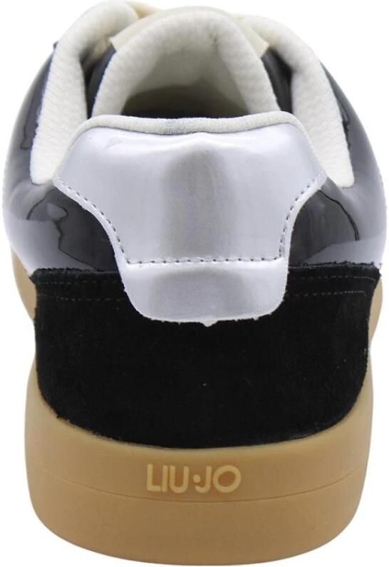 Liu Jo Zwarte platte sneakers Stella Black Dames - Foto 4