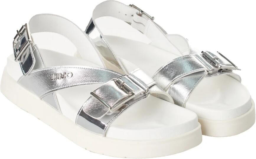 Liu Jo Elegante Platform Sandalen met Metallic Details