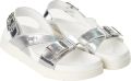 Liu Jo Elegante Platform Sandalen met Metallic Details - Grijs